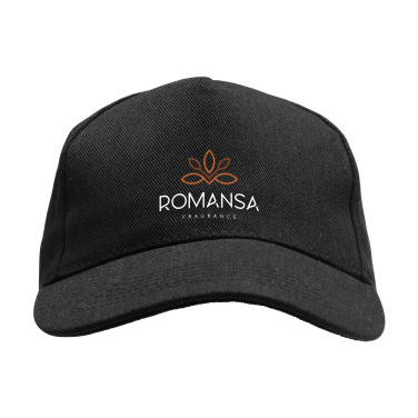 Logo trade promotional items image of: Hamar Cap Recycled Cotton cap